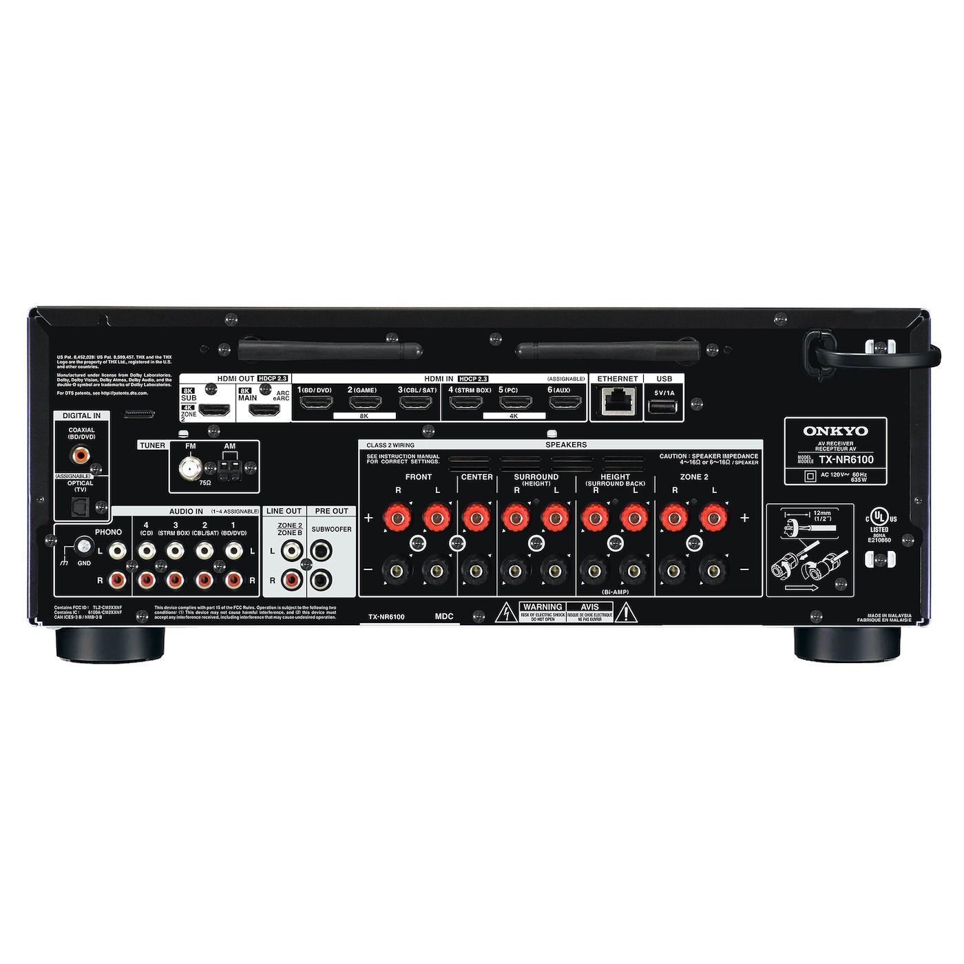 Onkyo TX-NR6100 B AV ресивер