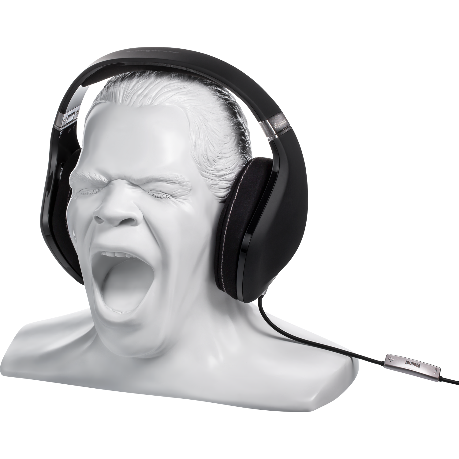 Oehlbach STATE OF THE ART XXL SCREAM Headphone Stand white Подставка для наушников D1C35402