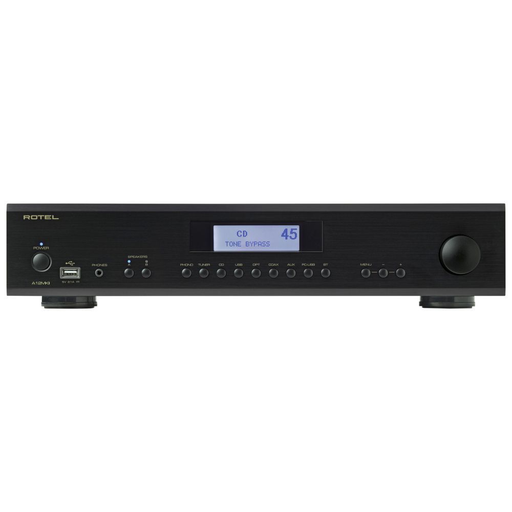 Rotel A12 MKII black Интегрированный усилитель