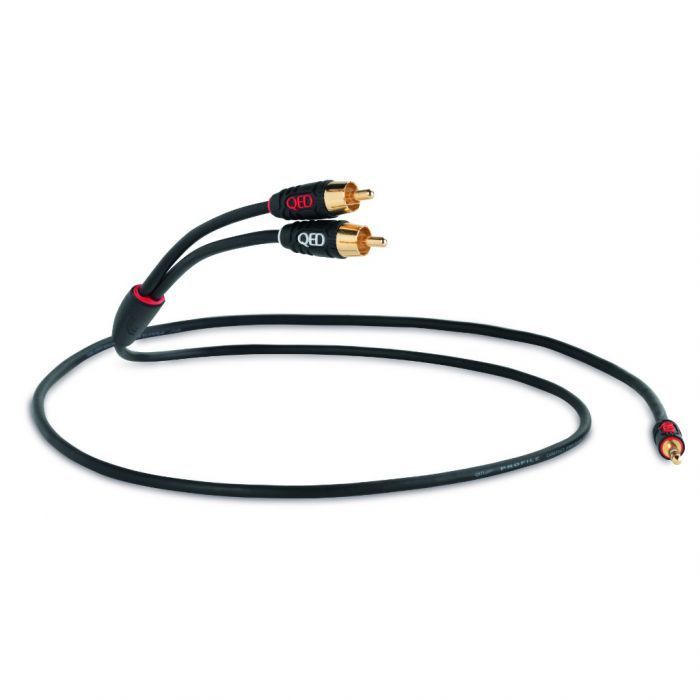QED Profile J2P 3m кабель Mini Jack на 2 RCA серии Profile 3м  (QE5091)