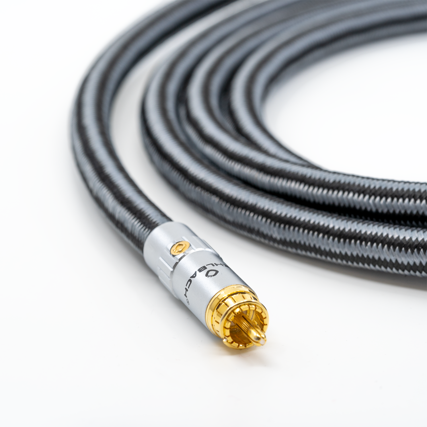 Oehlbach STATE OF THE ART XXL Cable RCA 1x2,2m gold Сабвуферный кабель D1C13302