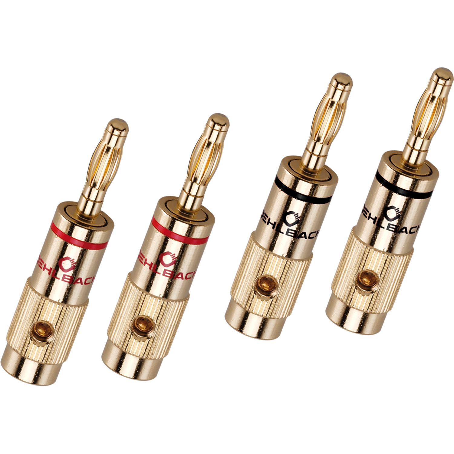 Oehlbach PERFORMANCE Banana B1 max. 10 mm2 gold 4 pc Коннекторы Банан D1C3001