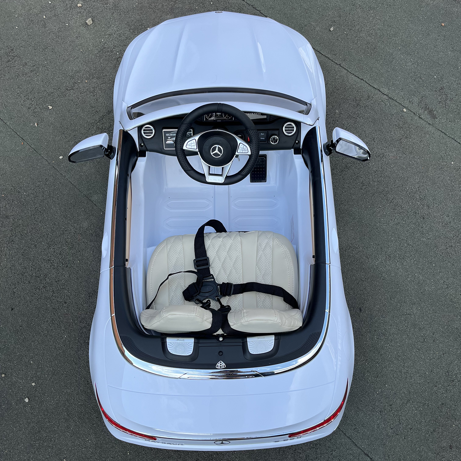 Детский электромобиль Mercedes-Maybach S650 Cabriolet - ZB188-WHITE