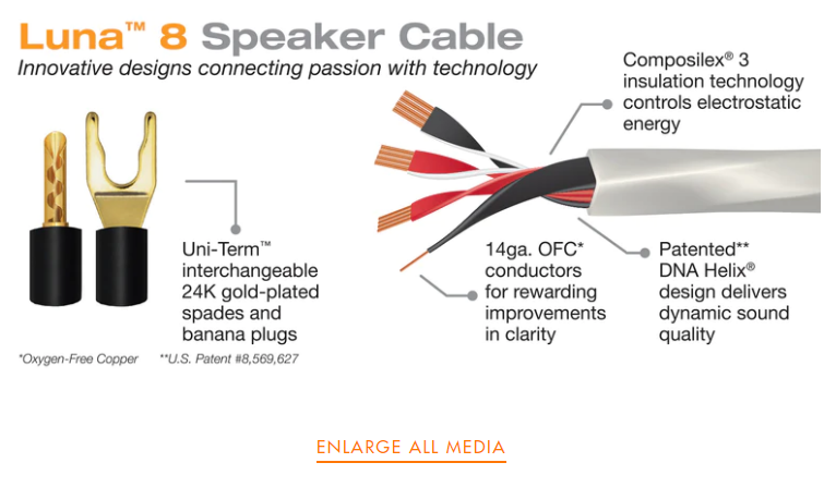 Wireworld Solstice 8 Speaker Cable 3.0m Pair (BAN-BAN) кабель акустический "банан" пара (SOS3.0MB-8)