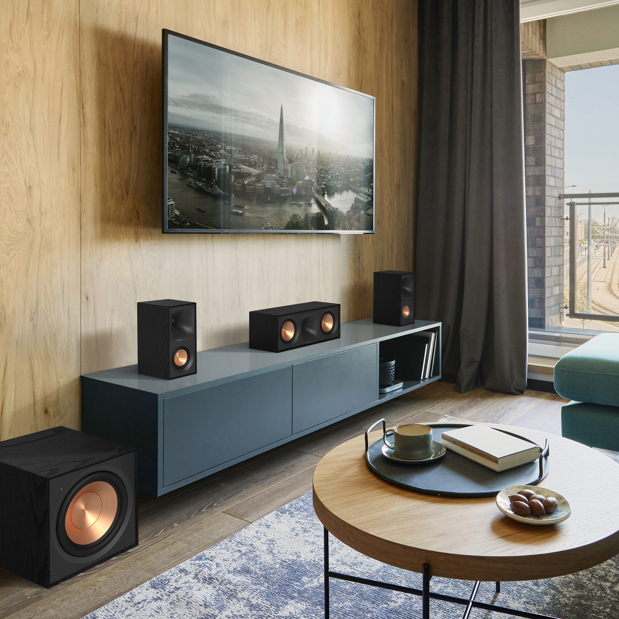 Klipsch R-40M Black Полочная акустика