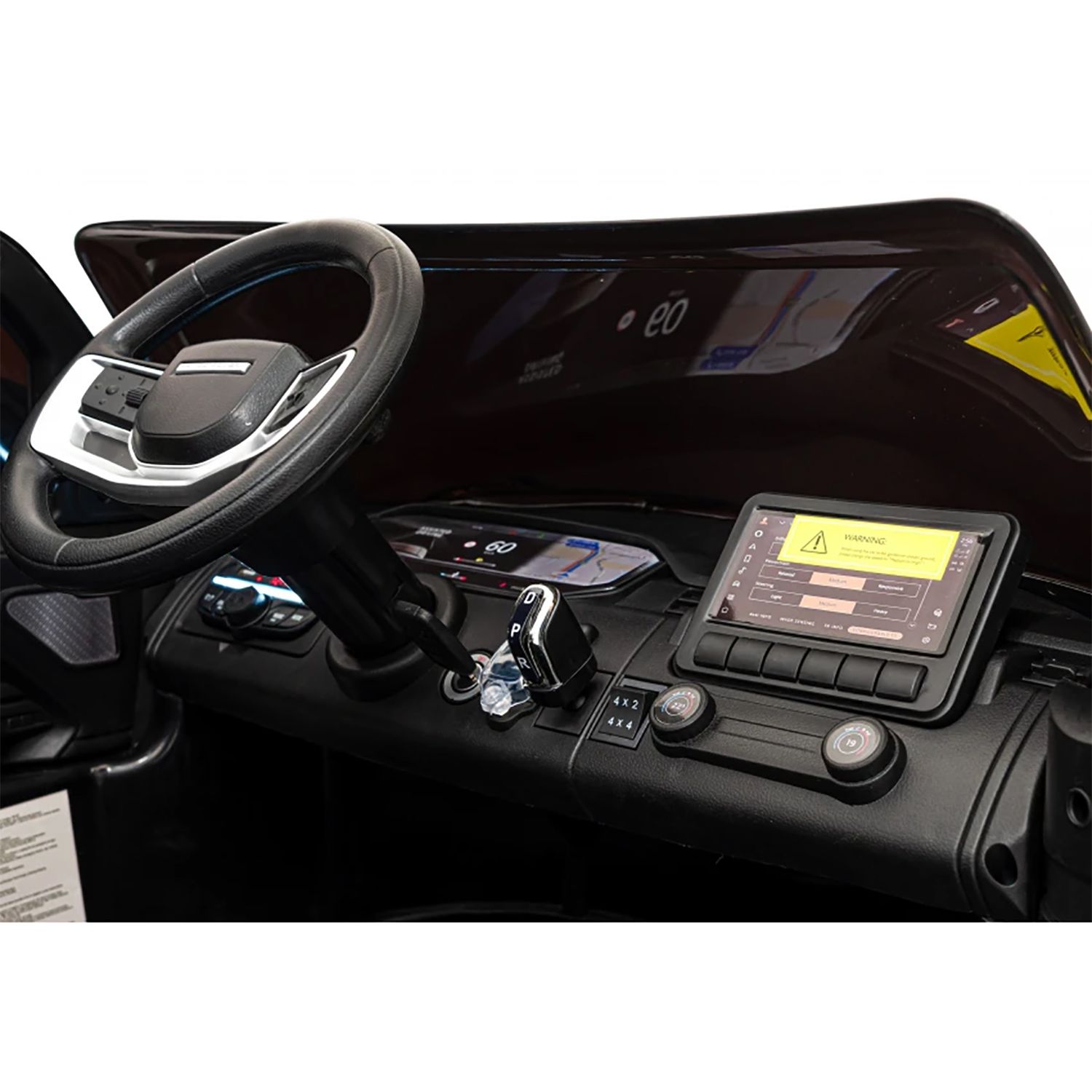 Детский электромобиль DAKE RANGE ROVER HSE (полный привод, EVA, 12V) - DK-RR998-BLACK