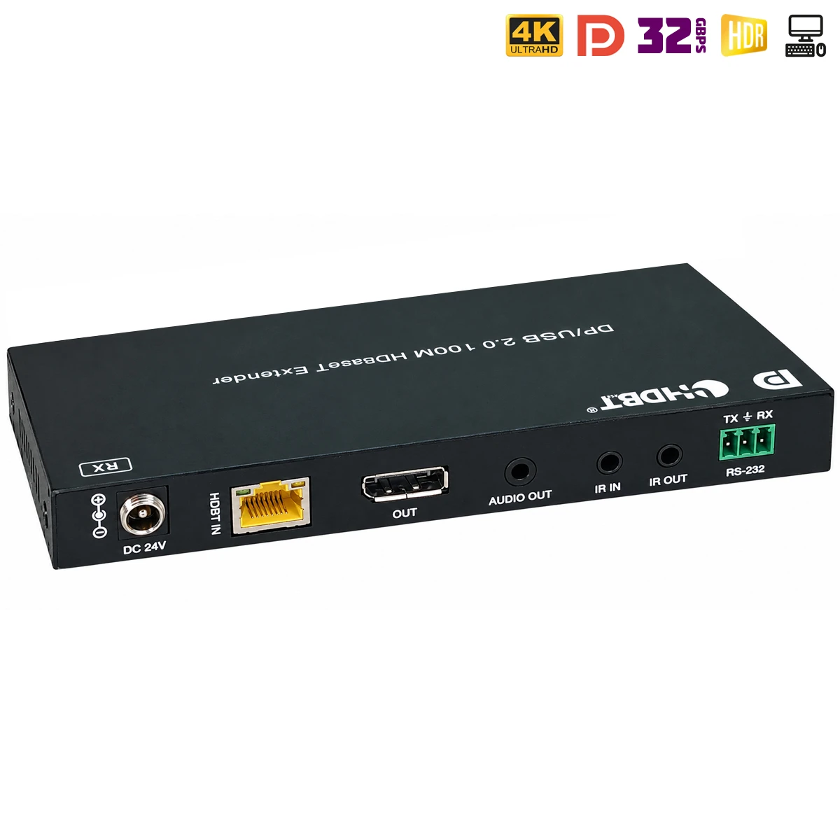 Displayport удлинитель по витой паре с HDBaseT / Dr.HD EX 100 HBT DP KVM