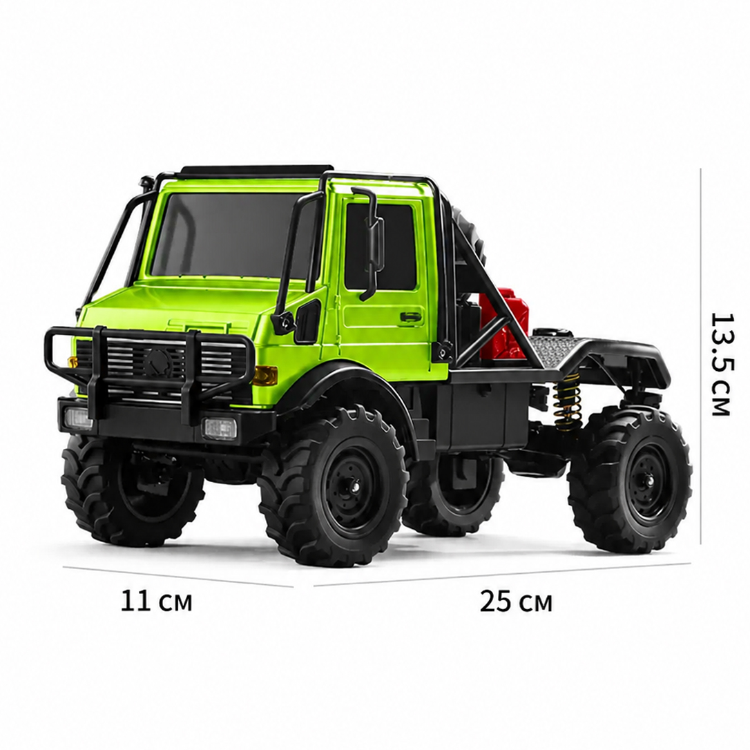 Радиоуправляемый грузовик Unimog U4000 4WD 1:18 - MN-333-GREEN