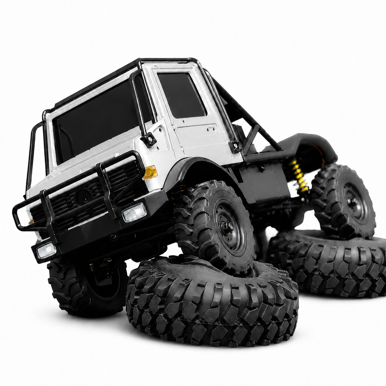 Радиоуправляемый грузовик Unimog U4000 4WD 1:18 - MN-333-SILVER