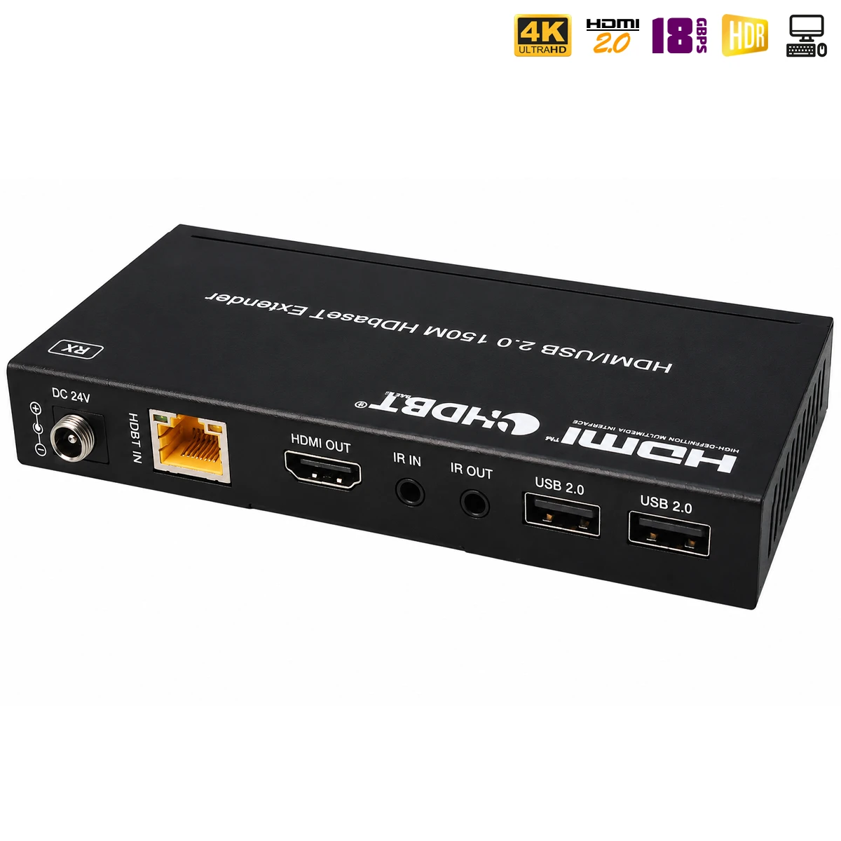 HDMI удлинитель по витой паре с HDBaseT / Dr.HD EX 150 HBT KVM