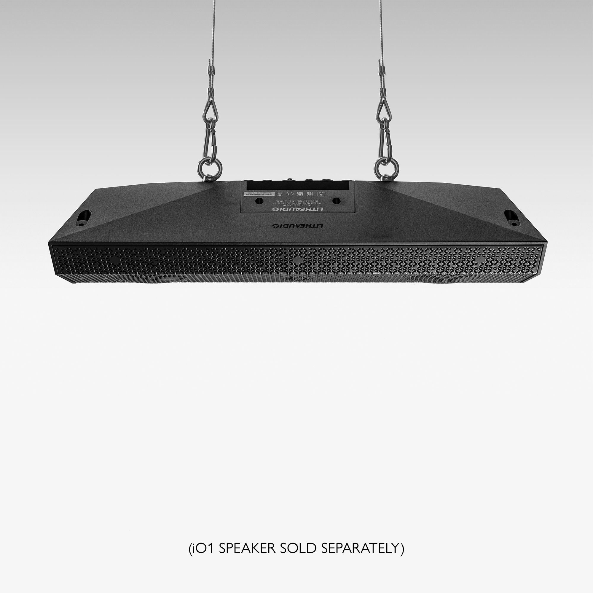 Lithe Audio IO1 black 6821 Встраиваемая в стену акустика