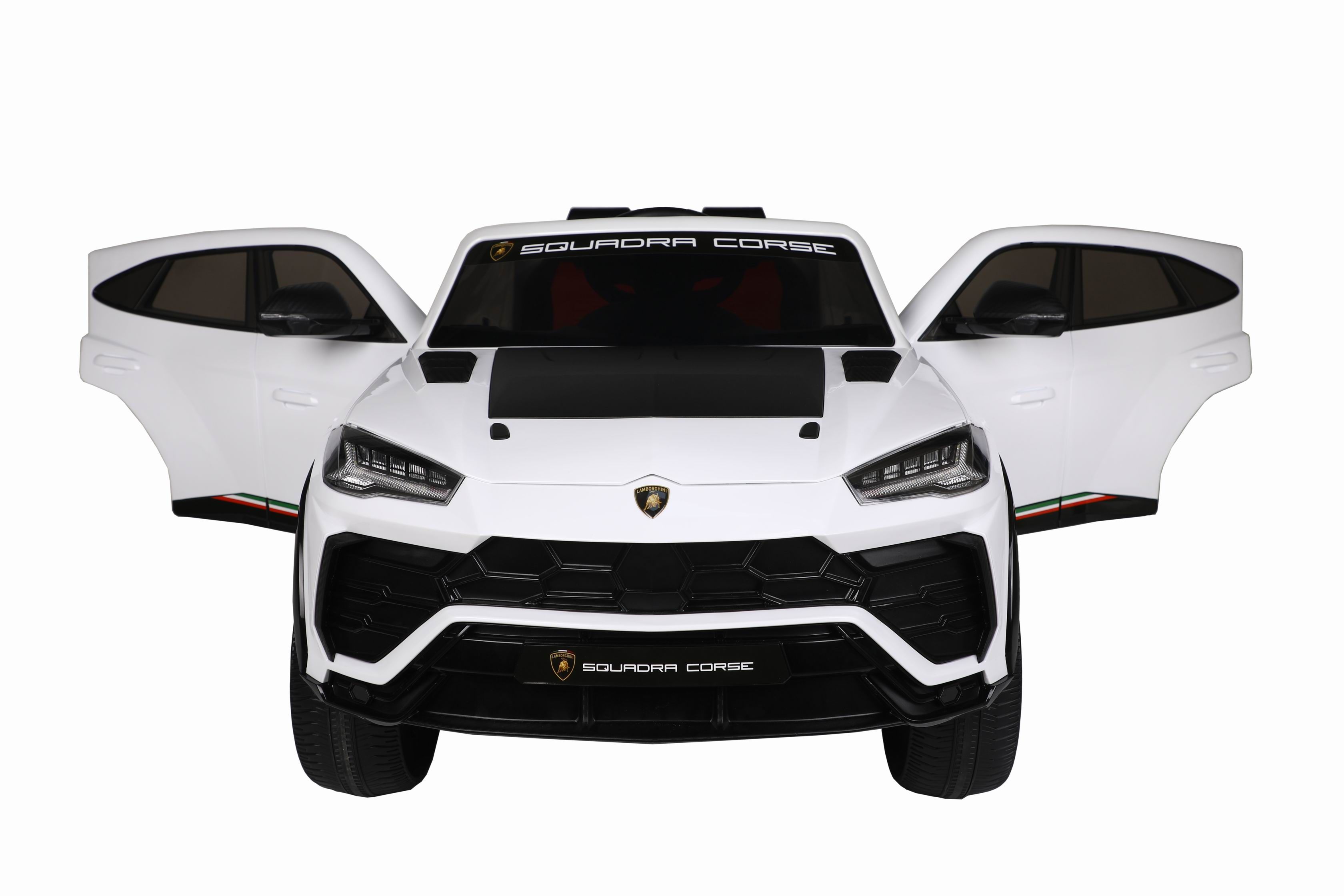 Детский электромобиль Lamborghini Urus ST-X 4WD (12V, EVA, полный привод) - SMT-666-WHITE