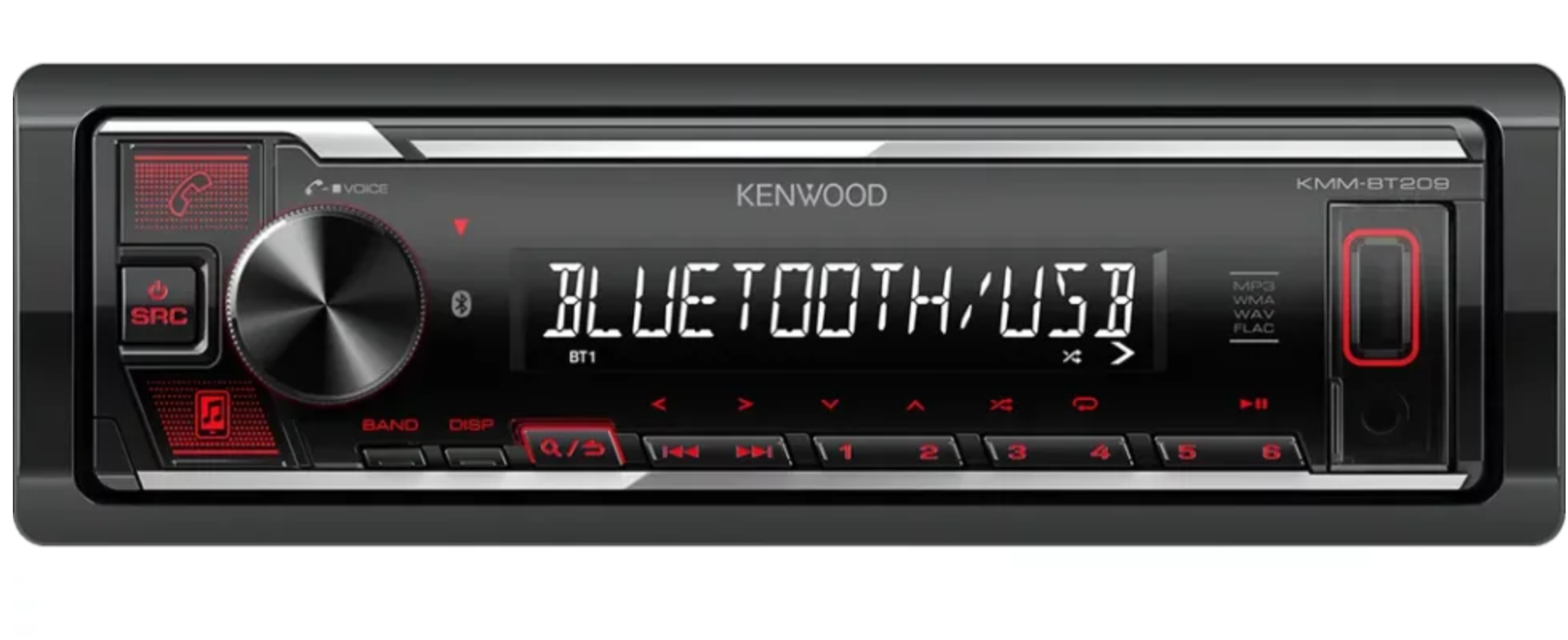 Flash KENWOOD KMM-BT209 Автомагнитола