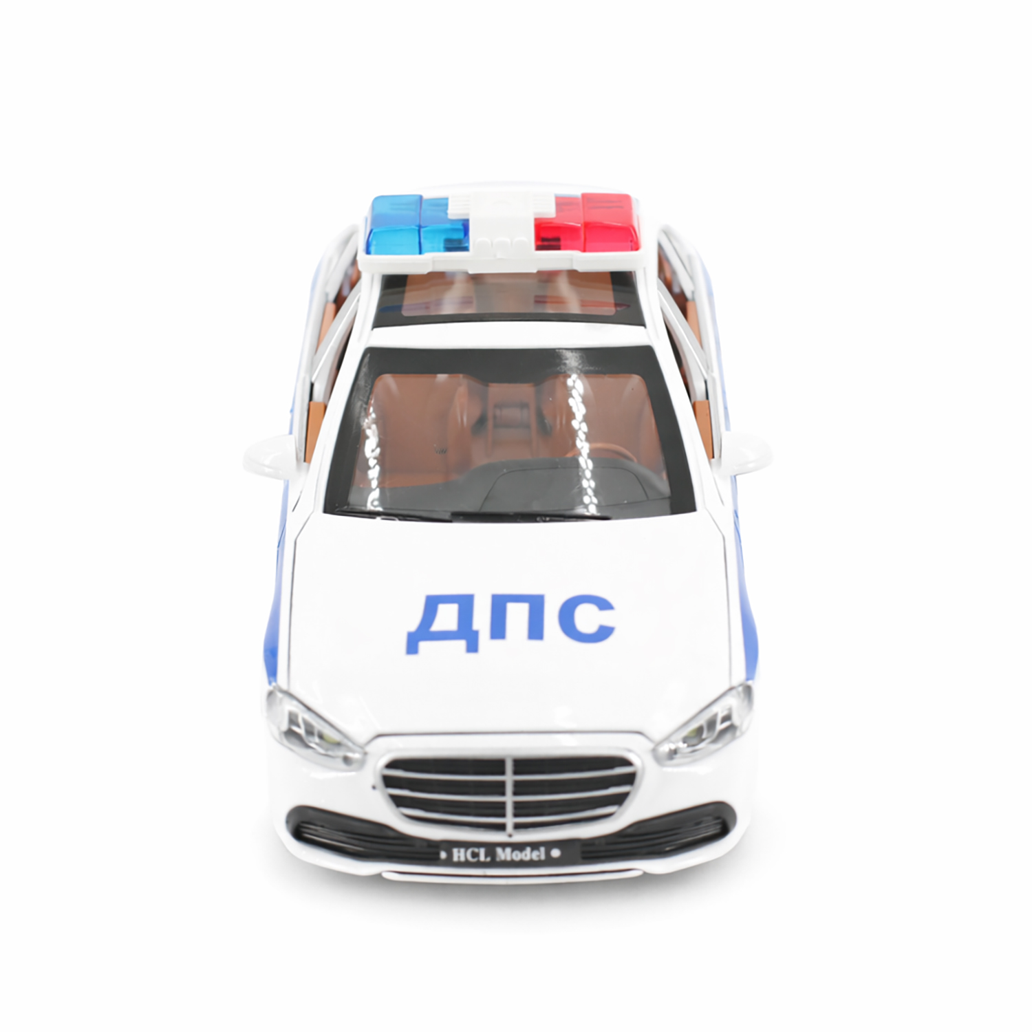 Радиоуправляемая металлическая полицейская машина Mercedes S600 1:22 - HCL-3613-WHITE