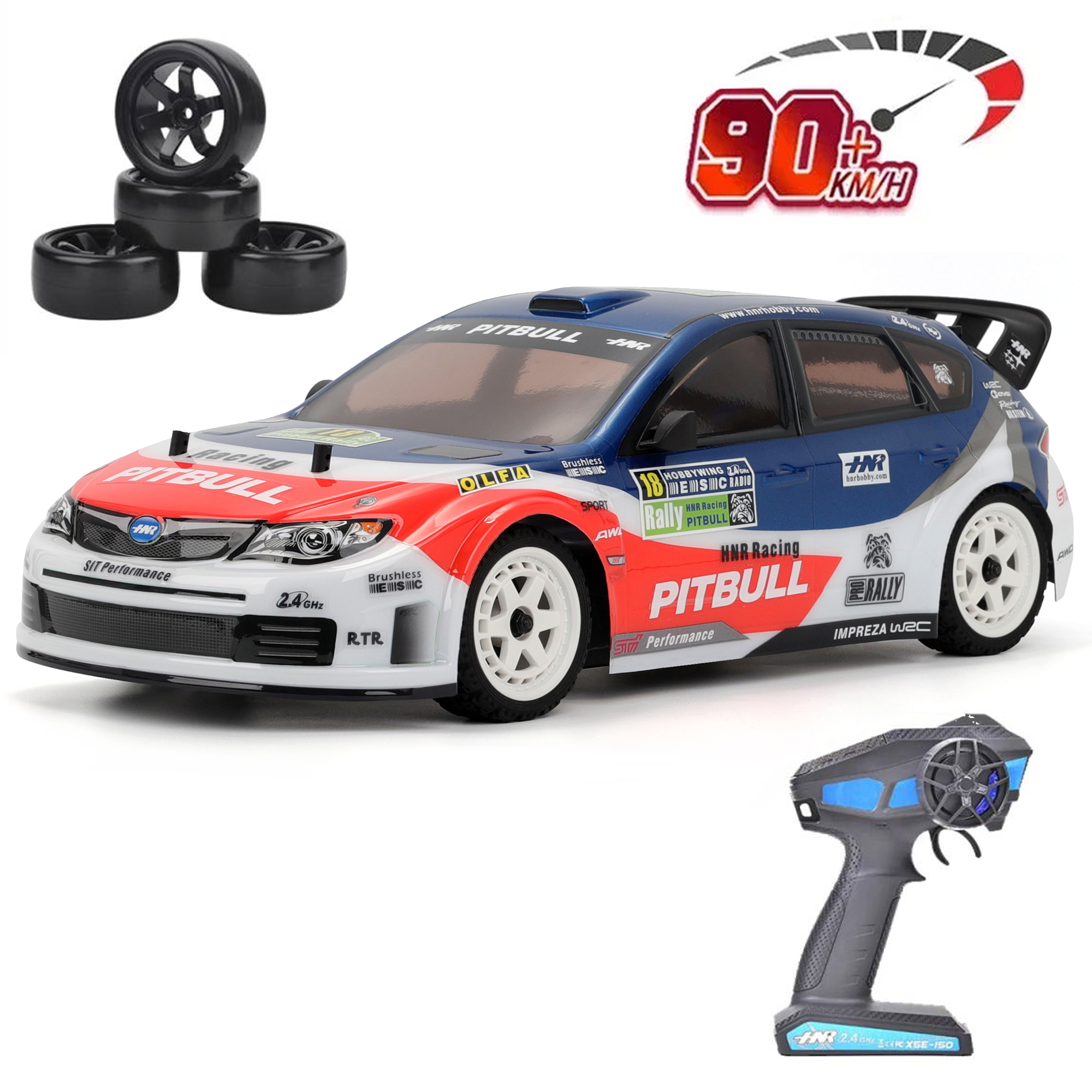 Радиоуправляемая машина для дрифта HSP / HNR 4WD 1:10 - H9804-H98430-1