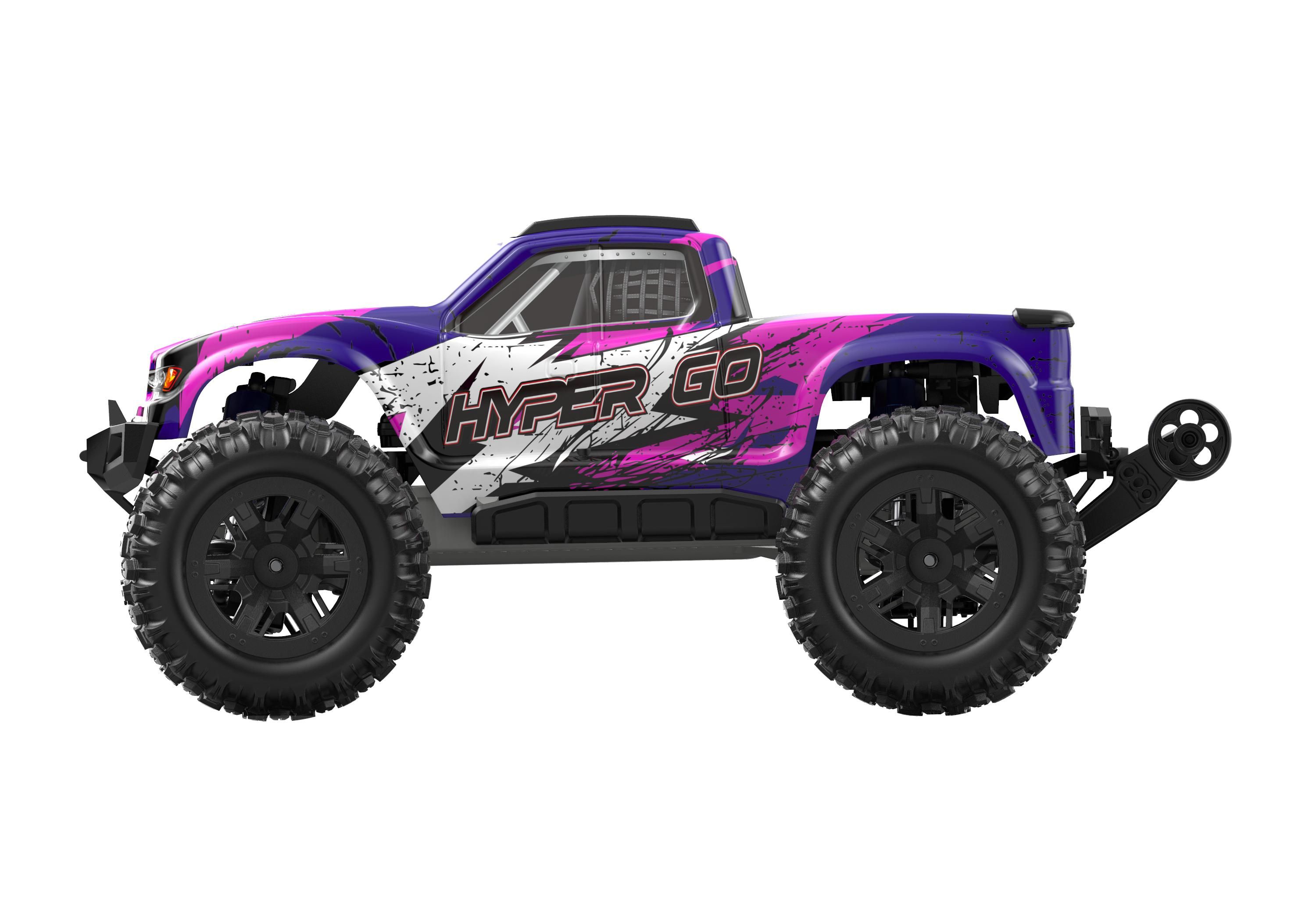 Радиоуправляемый джип MJX Hyper Go 4WD LED GPS 1:16 2.4G - MJX-H16H-2