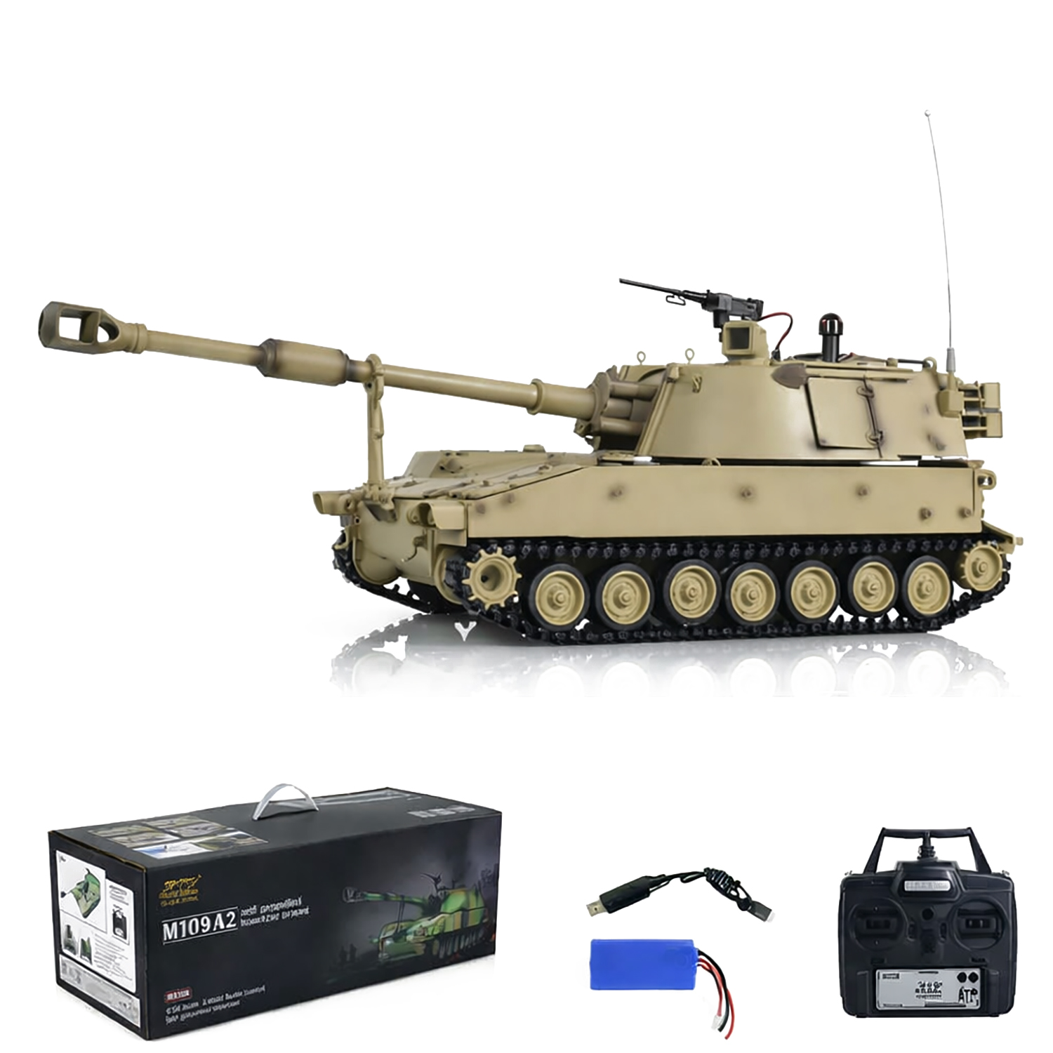 Радиоуправляемый танк M109A2 Howitzer - TD-M2109