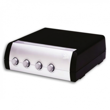 QED 4 way Speaker Switch Четырехканальный аудиокоммутатор зажим "под банан" (A-SS40)