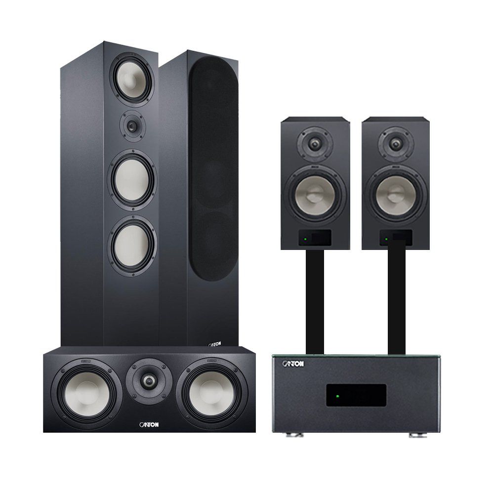 Canton Smart Cinema GLE II Black- комплект домашнего кинотеатра