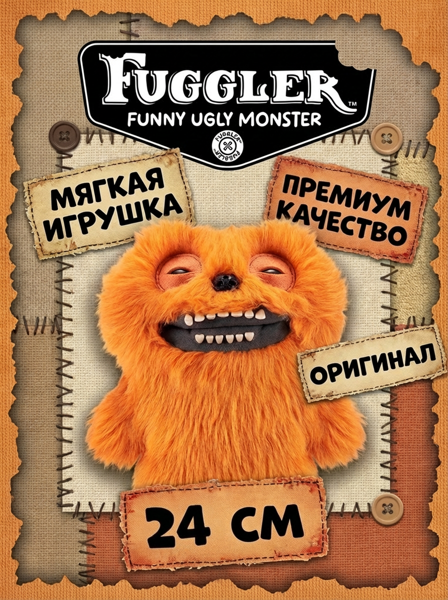 Мягкая игрушка FUGGLER Подпольный монстр - 15728E