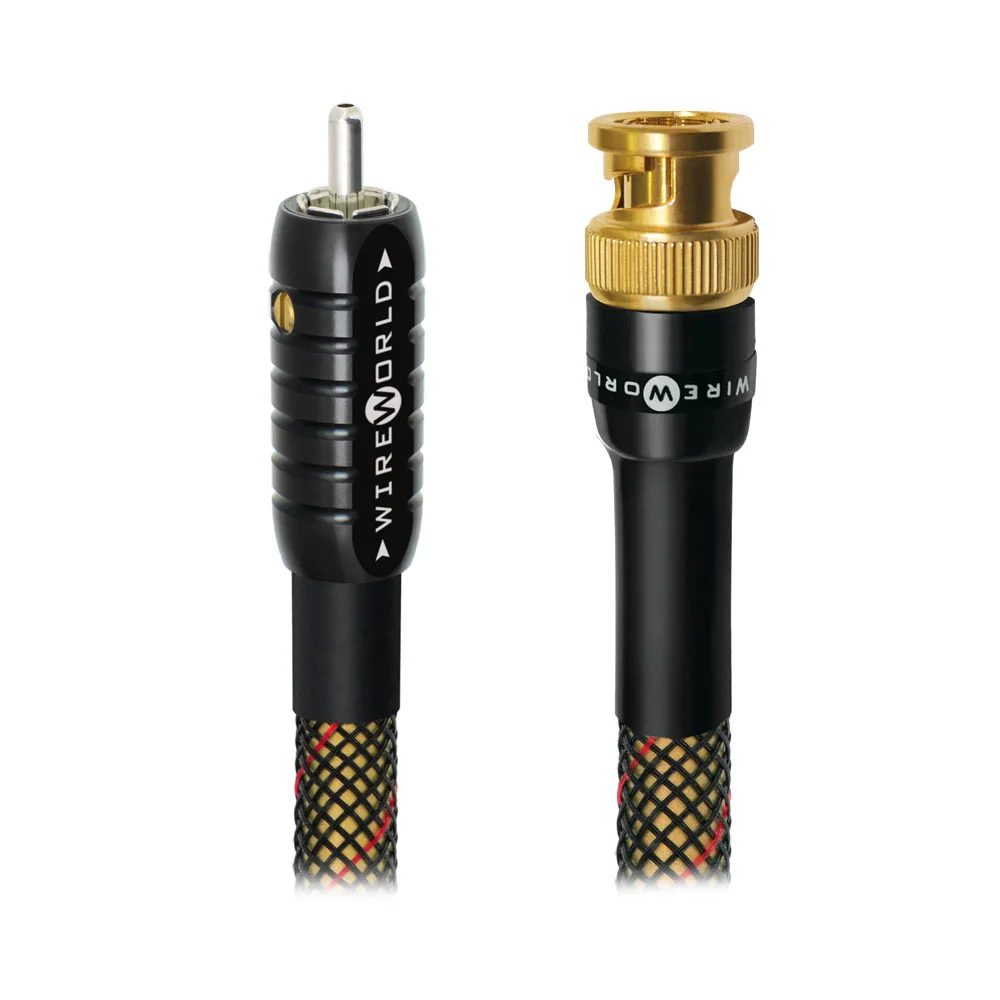 Wireworld Gold Starlight 8 75-ohm Digital Audio Cable 1.0m (GSV1.0M-8 RCA-BNC)