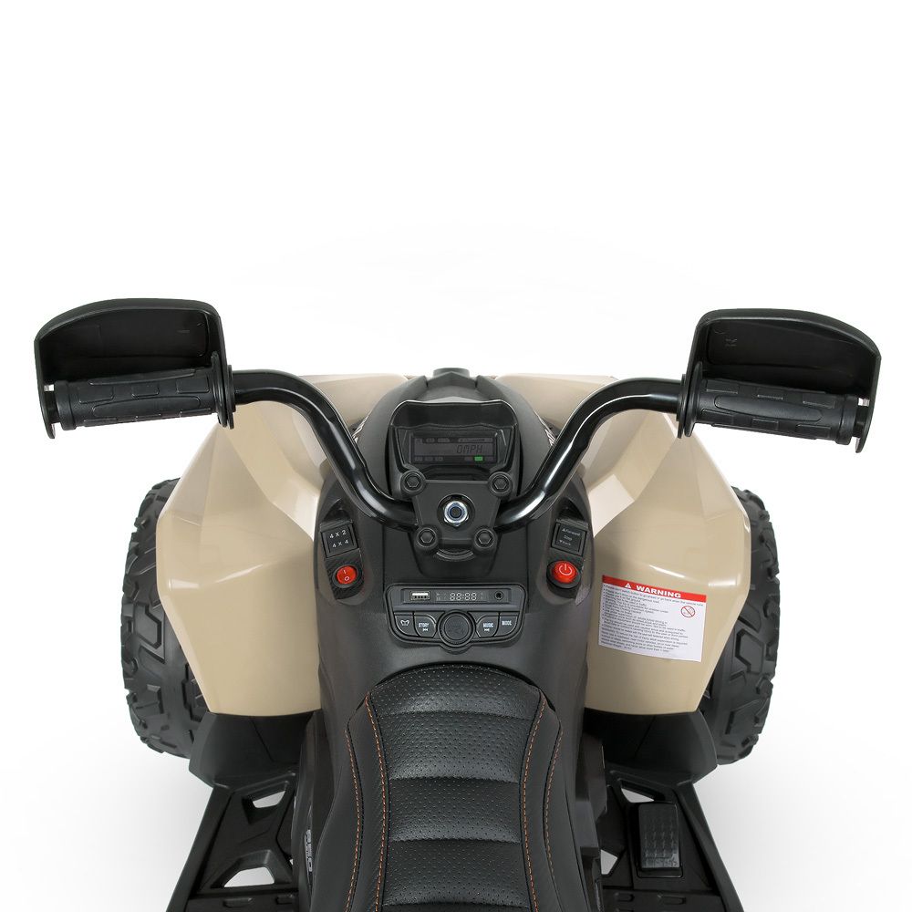 Детский электроквадроцикл BRP Can-Am Renegade (12V, полный привод, хакки) - DK-CA002-KHAKI