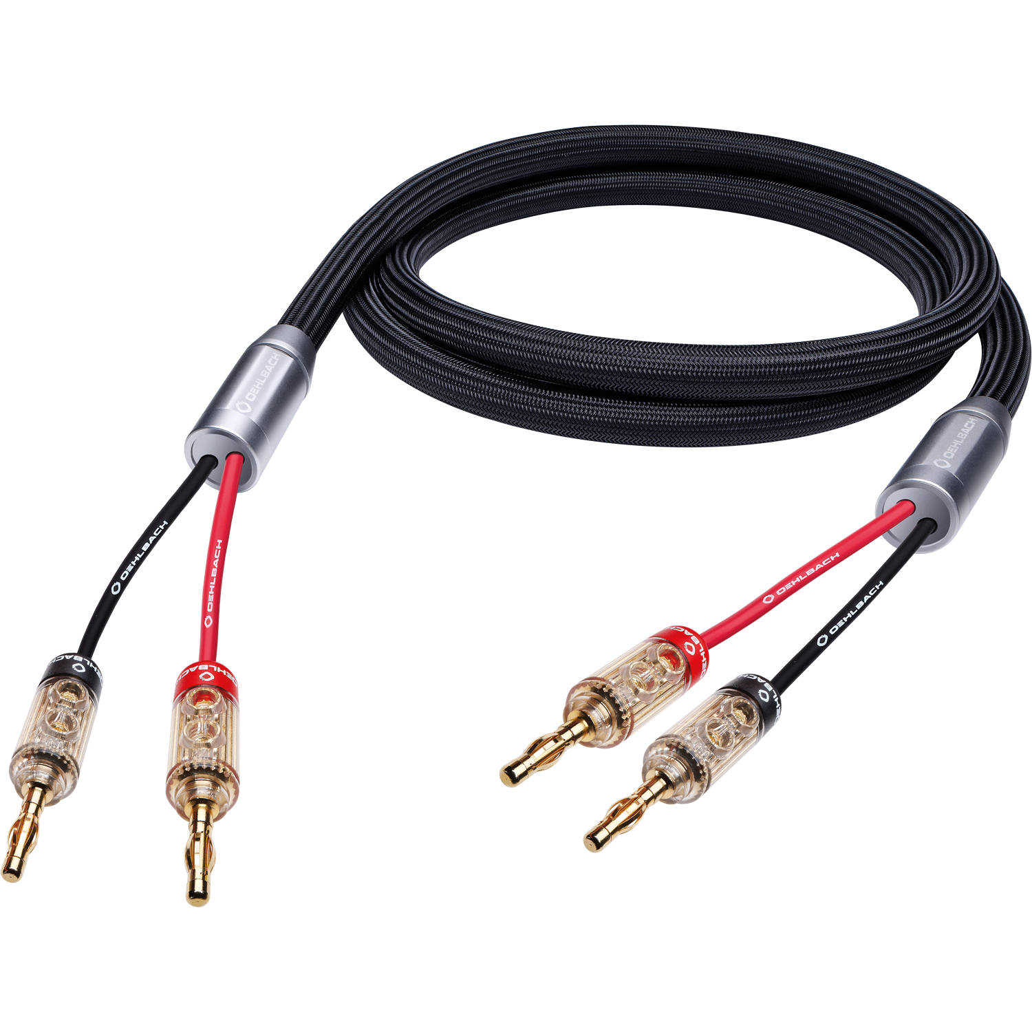 Oehlbach STATE OF THE ART XXL Fusion Two Cable Set 2x2m w.banana Акустический кабель D1C110611