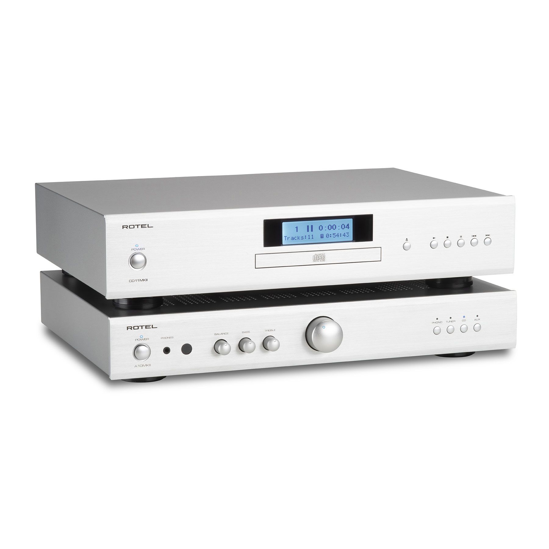 Rotel A10MKII Silver интегральный усилитель