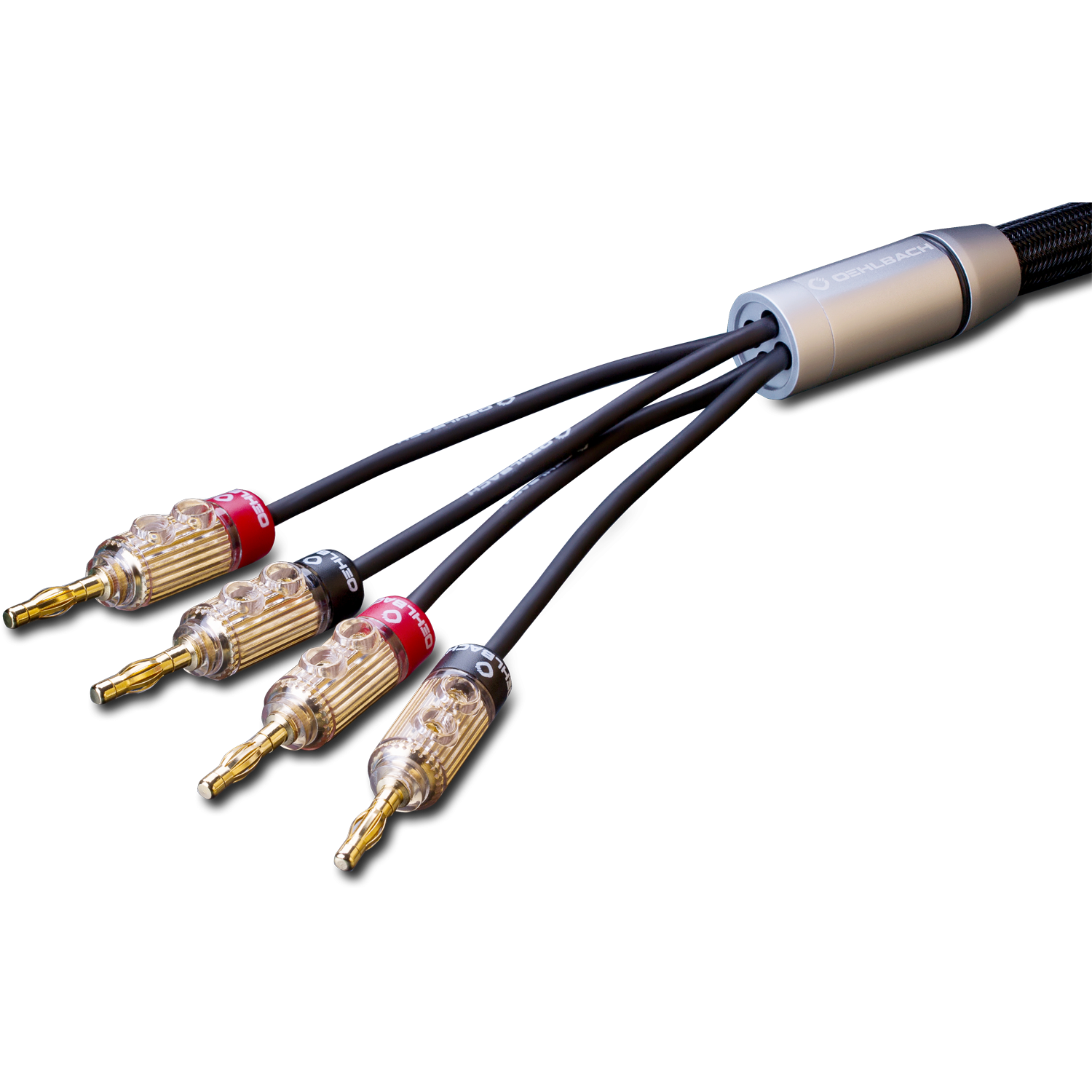 Oehlbach STATE OF THE ART XXL Fusion Four Cable Set 2x2M bi-wiring w.banana Акустический кабель D1C14223