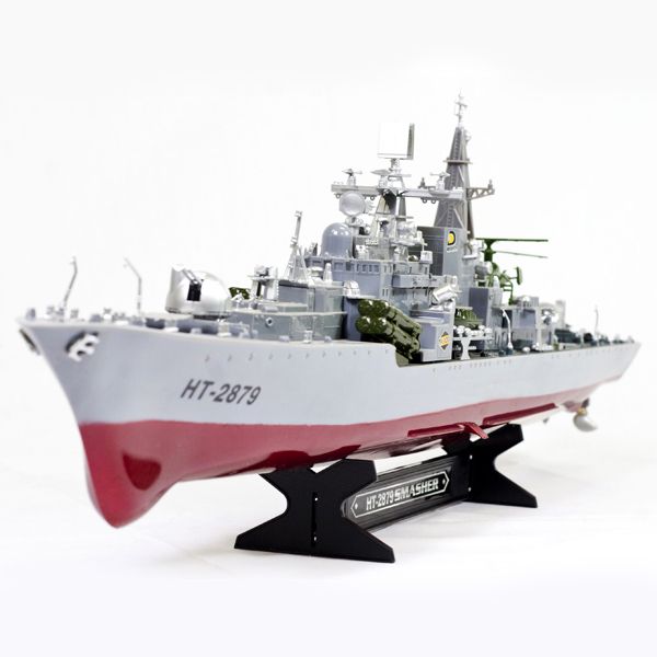 Радиоуправляемый корабль Heng Tai эскадренный миноносец Smasher 1:275 2.4G - HT-2879B