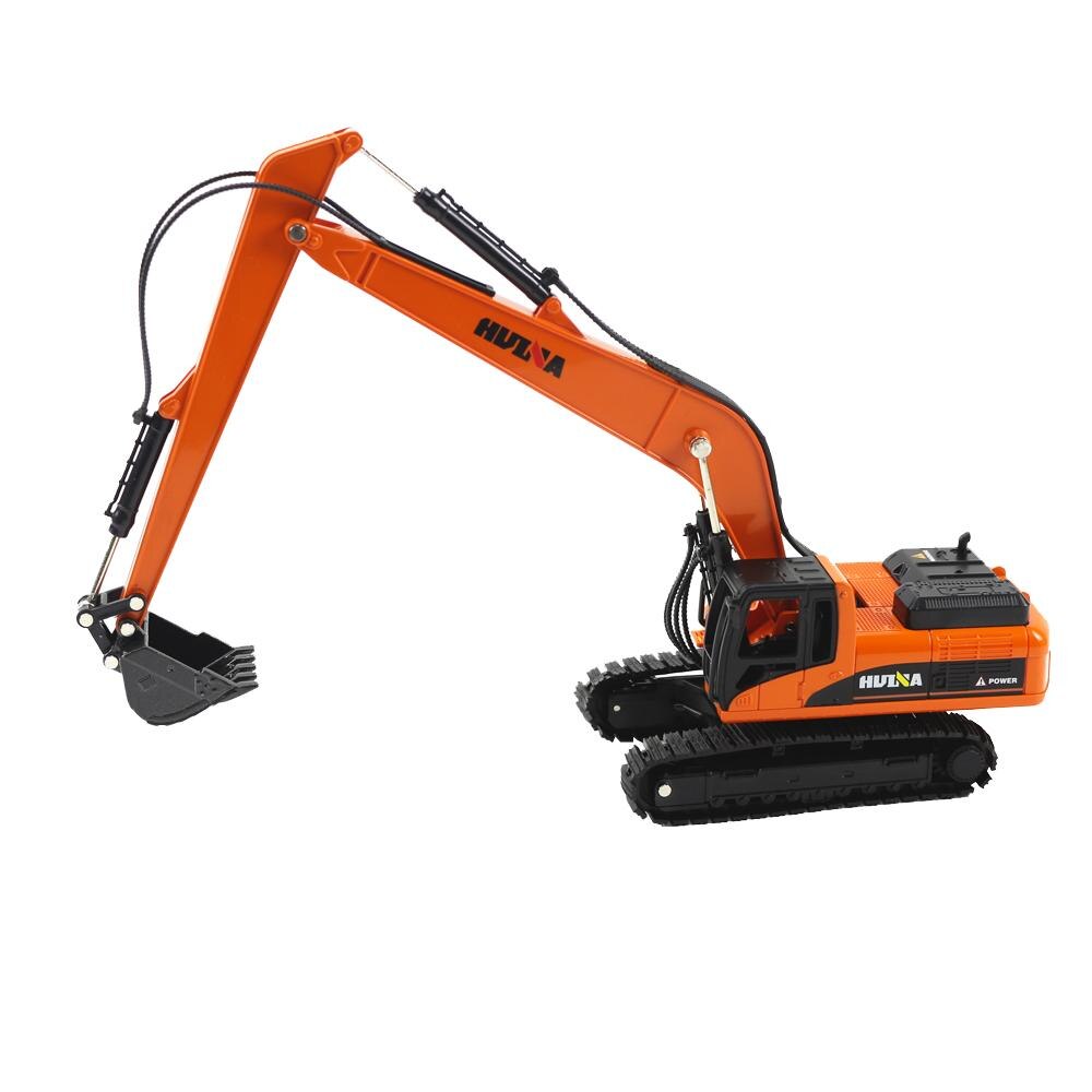 Металлический гусеничный экскаватор HuiNa Toys 1:50 - HN1722-ORANGE