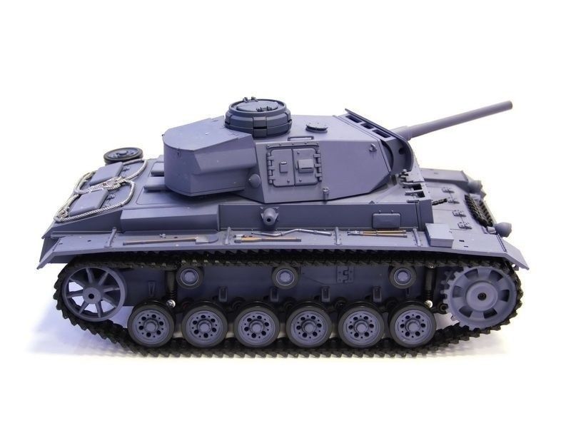 Радиоуправляемый танк Heng Long Panzerkampfwagen III (Германия) Upg V7.0 масштаб 1:16 - 3848-1Upg V7
