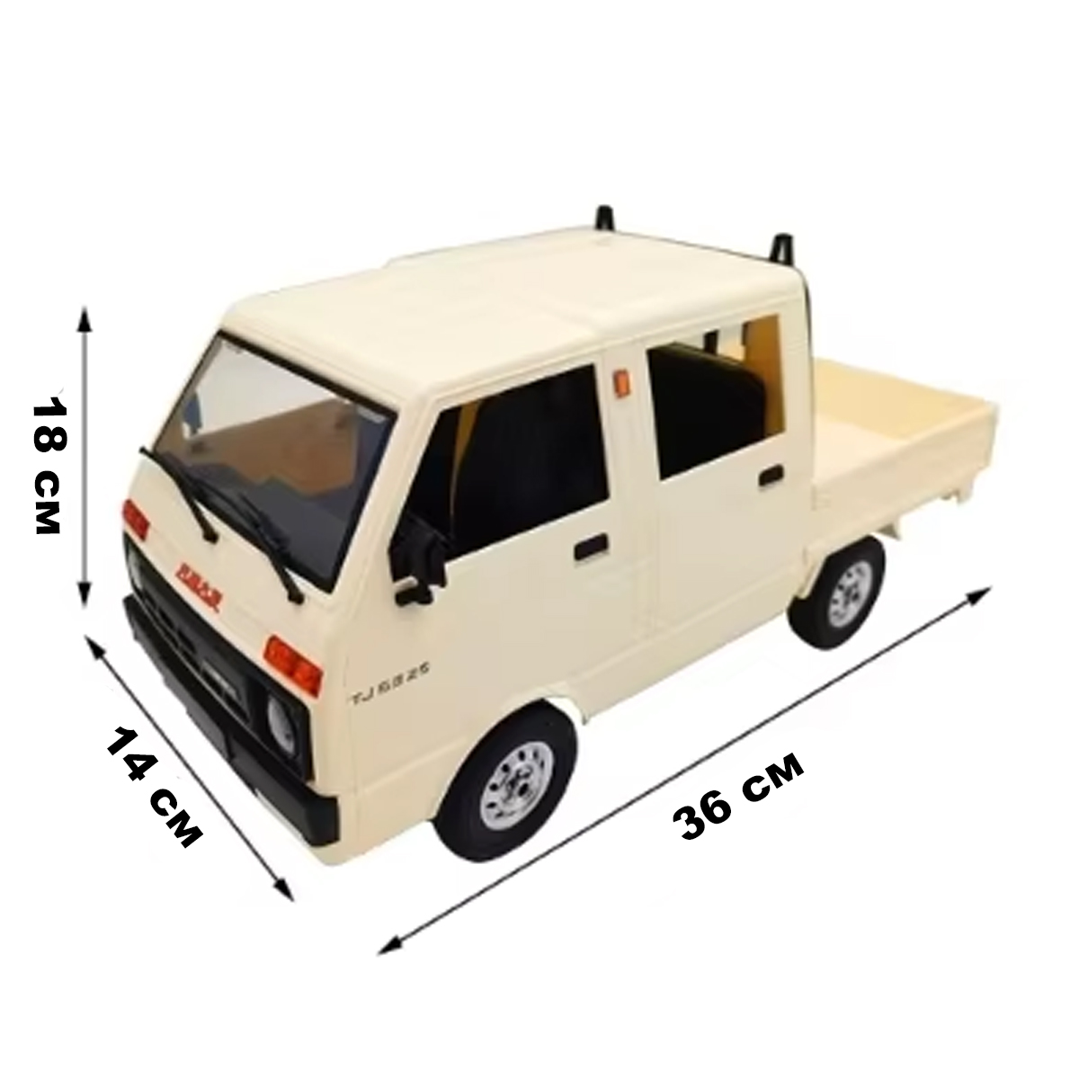 Радиоуправляемый грузовичок WPL D-32 (белый, 2WD, 1:10) - WPLD-32-WHITE