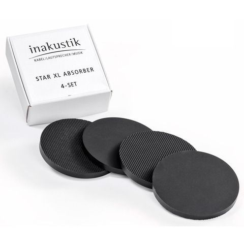 Inakustik Exzellenz Bolide Absorber 4 Set chrome\black опора антивибрационная