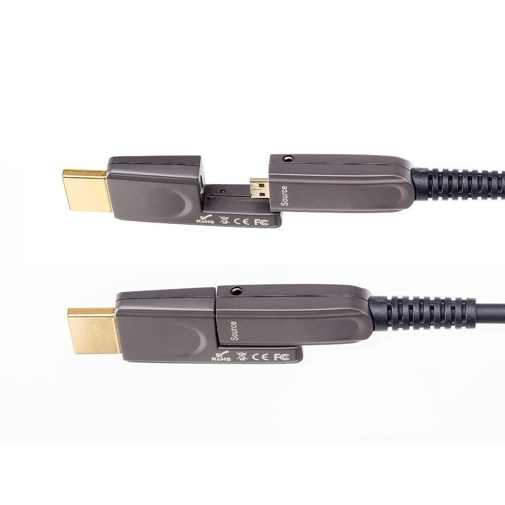Inakustik Exzellenz Profi HDMI2.0 optical fiber cable 18Gbps Typ D>A 20.0 m кабель HDMI