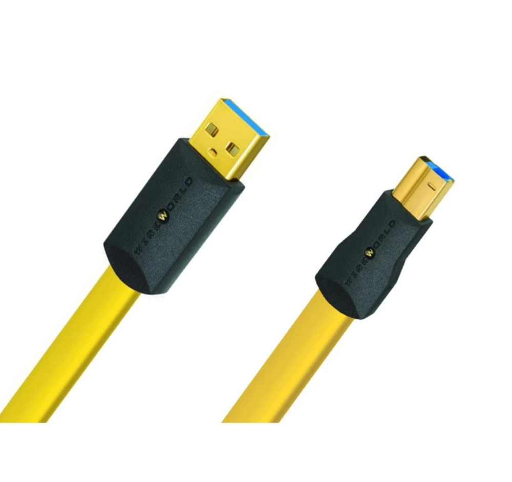 Wireworld Chroma 8 USB 3.0 A-B Flat Cable 2.0m кабель USB тип A-B (C3AB2.0M-8)