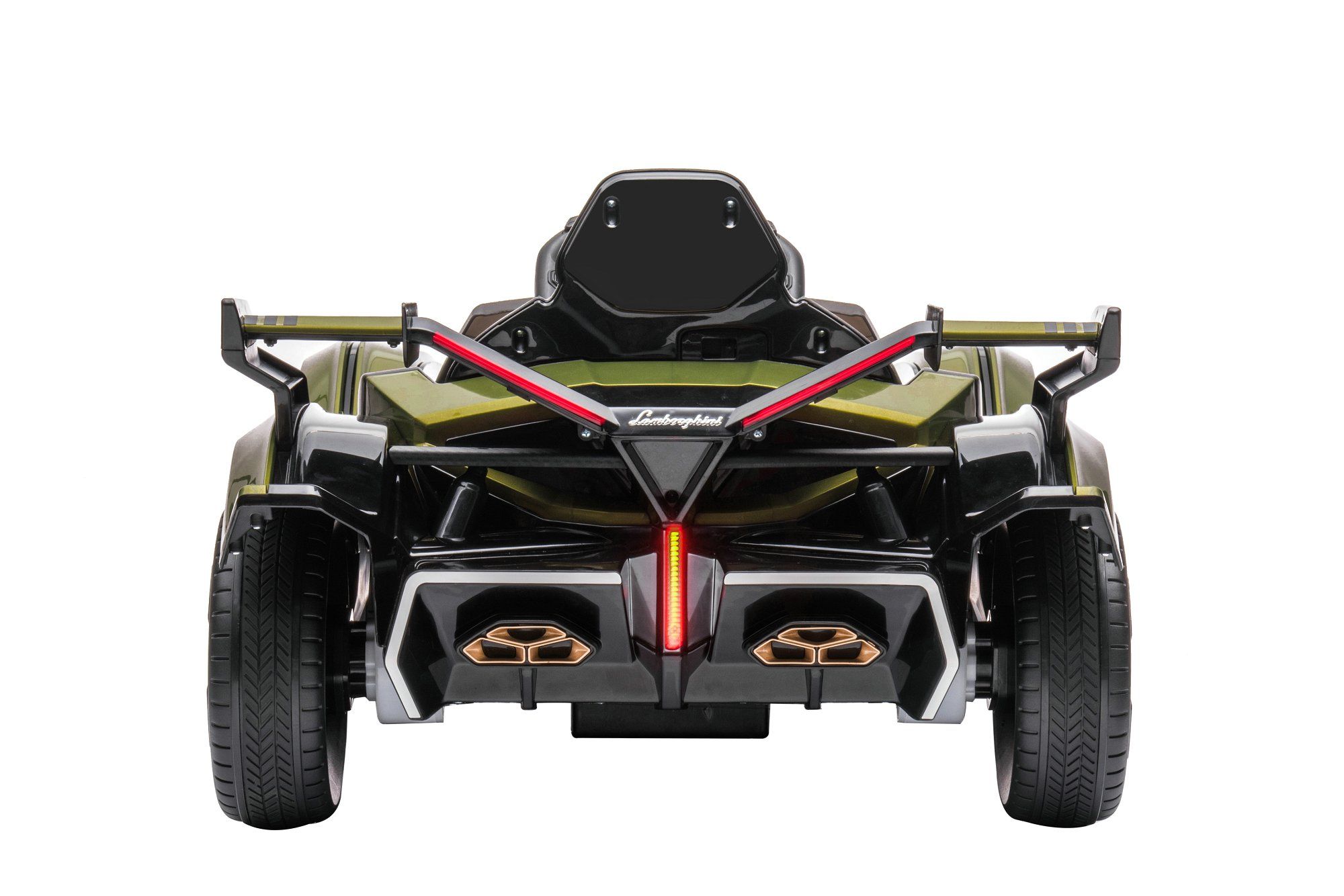 Детский электромобиль Lamborghini V12 Vision Gran Turismo 4WD 12V - HL528-LUX-ARMY-GREEN