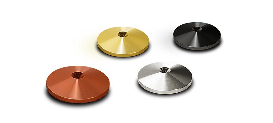 NorStone Counter Spike black алюминиевые подставки под шипы черные (1шт)