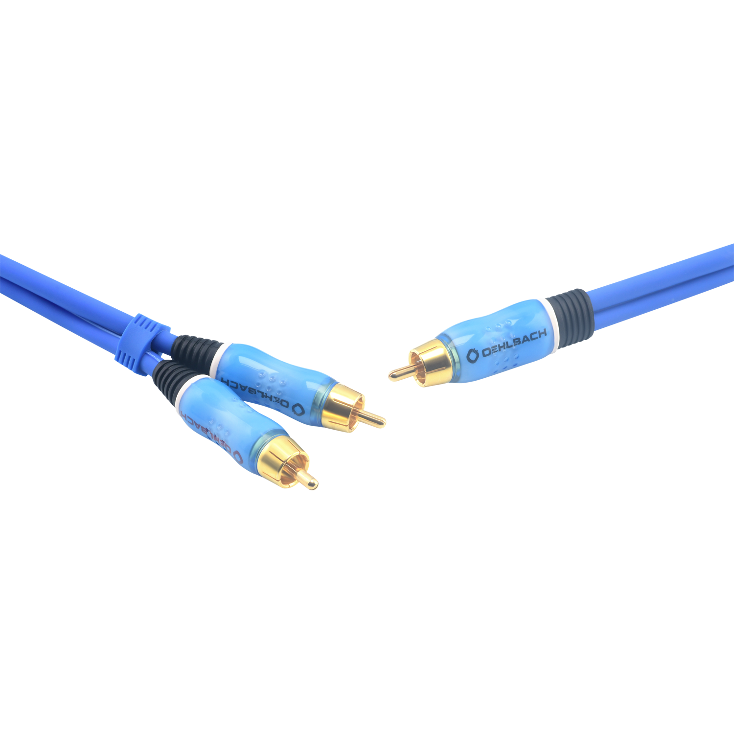 Oehlbach PERFORMANCE BOOOM! Y-Adapter cable 15m blue Сабвуферный кабель D1C22712