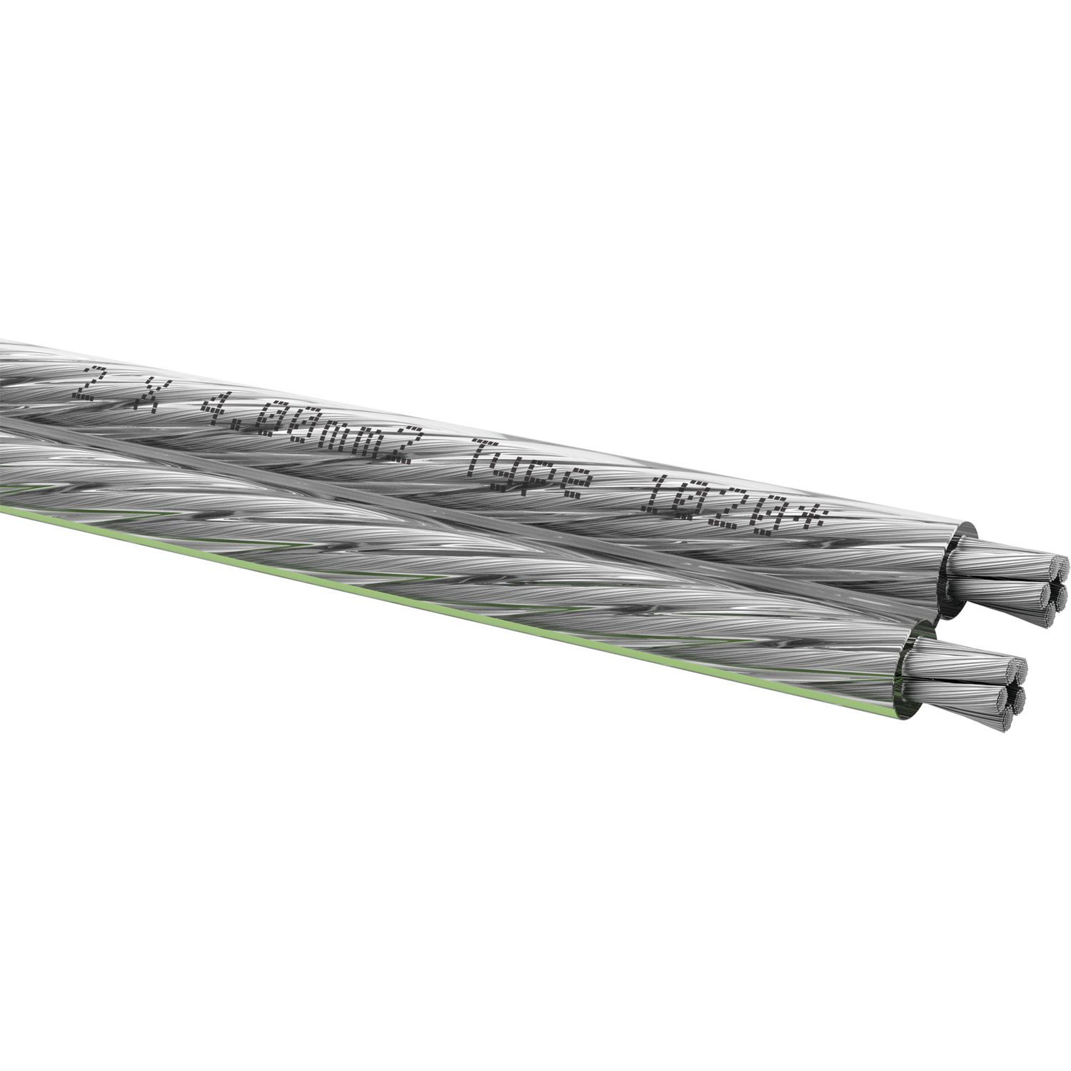 Oehlbach EXCELLENCE Silverline Speaker Cable, 2x4mm2 clear 100M Акустический кабель D1C1020
