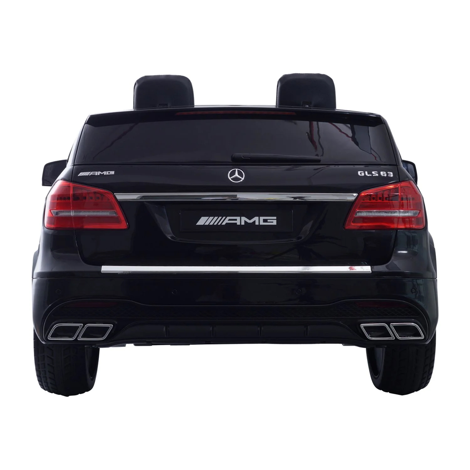 Электромобиль Mercedes Benz GLS63 (черный лак, 4WD, 12V) - HL228