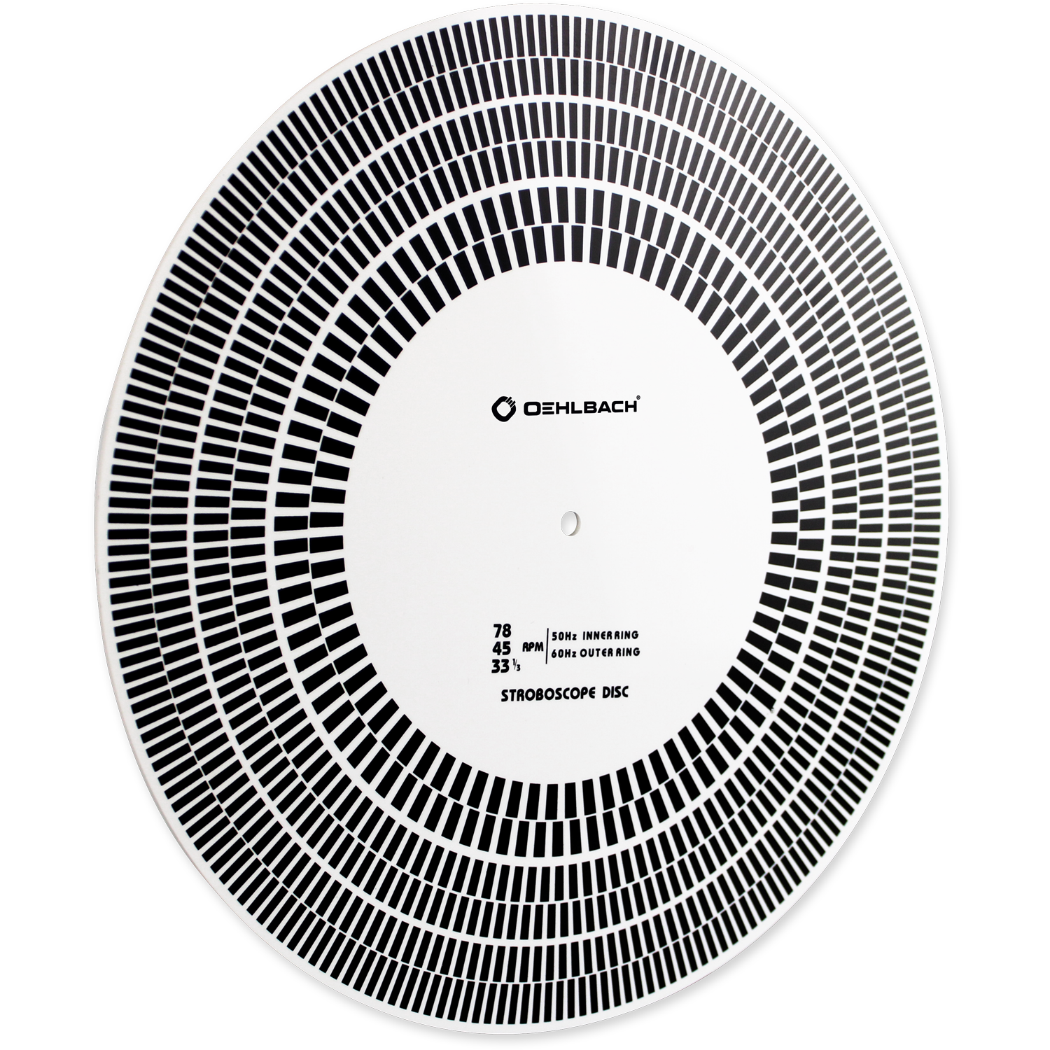 Oehlbach PERFORMANCE Speed Check Stroboscope disc Стробоскопический диск D1C2615