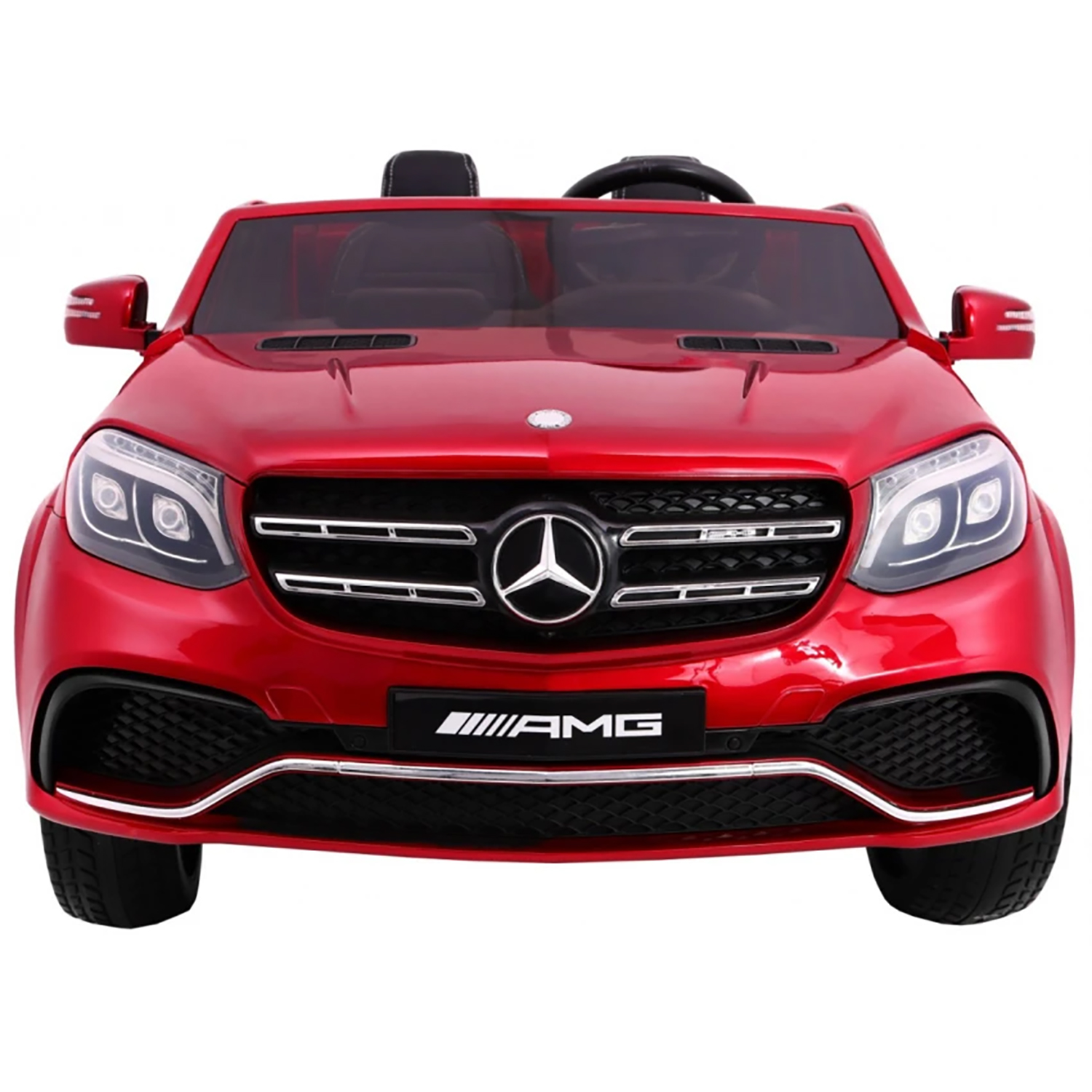 Электромобиль Mercedes Benz GLS63 (красный лак, 4WD, 12V) - HL228