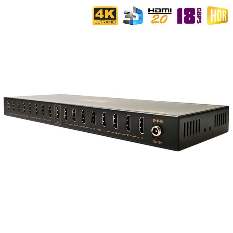 HDMI 2.0 сплиттер 1x16 Dr.HD SP 1166 SL