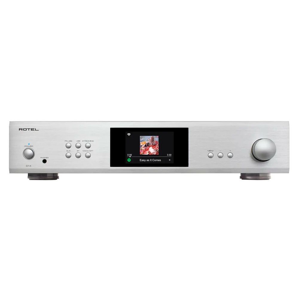 Rotel S14 Silver усилитель с сетевым стримером