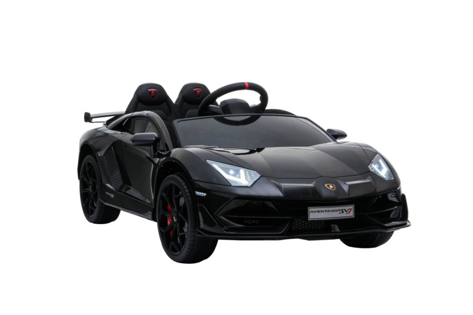 Детский электромобиль Lamborghini SVJ (черный, 12V) - HL328
