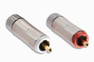 QED REF ANALOC RCA PLUGS (X10 WHITE) Разъем RCA белый (QE2459)
