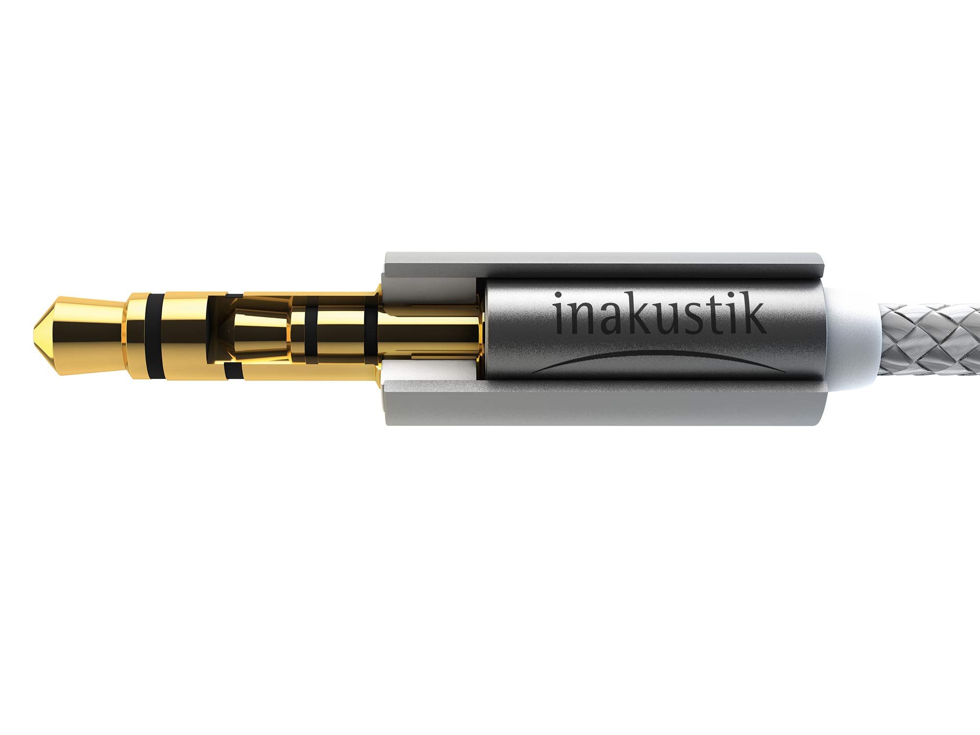 Inakustik Premium Extension Audio Cable 5m 3.5mm jack<>3.5mm jack(F)+6,3 jack adapter кабель межблочный
