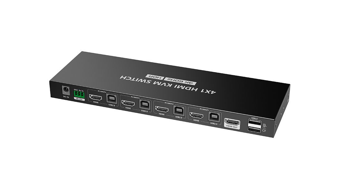 Lenkeng переключатель HDMI KVM 4 в 1 4K LKV441