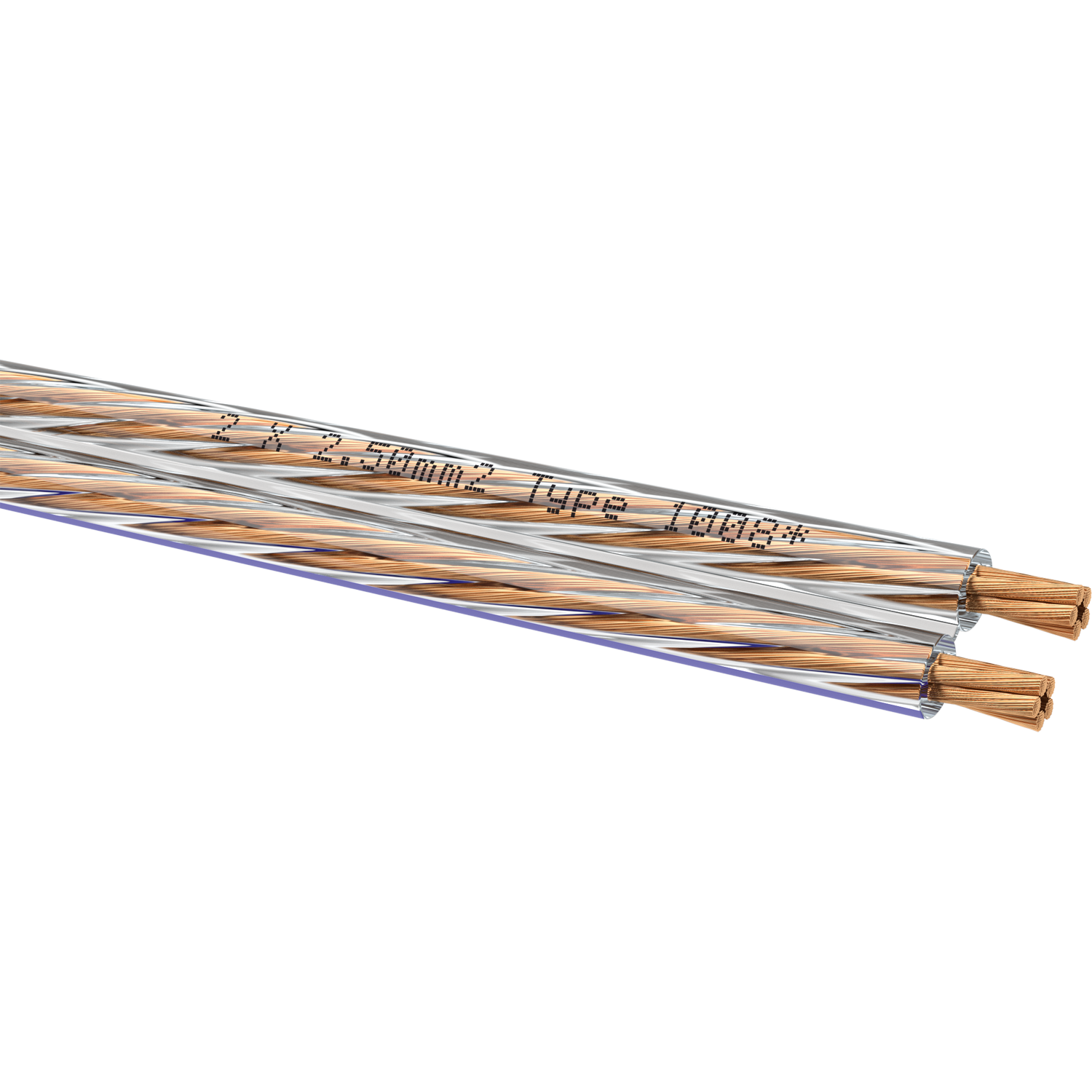 Oehlbach PERFORMANCE Speaker Cable 2x2,5mm2 clear 100m Акустический кабель D1C1008 (1м)